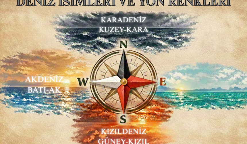 Deniz isimlerine yön veren renkler: Ak, Kara, Kızıl nereden geliyor?