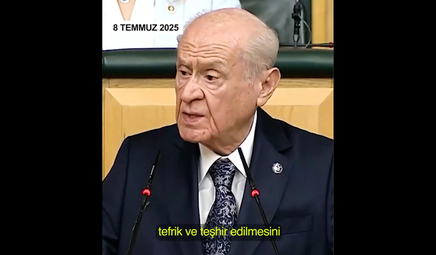 Özgür Özel 'canlı yayın' çağrısını Bahçeli ve Erdoğan'ın sözlerini hatırlatarak yineledi