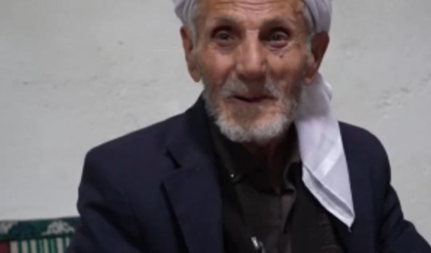 Muş’ta 86 yaşındaki Rüstem Balık yarım asırdır yalnızca çay ve gofret tüketiyor!