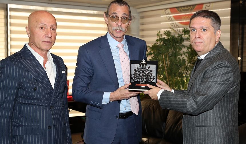 Erdal Beşikçioğlu’ndan Gençlerbirliği’ne hayırlı olsun ziyareti