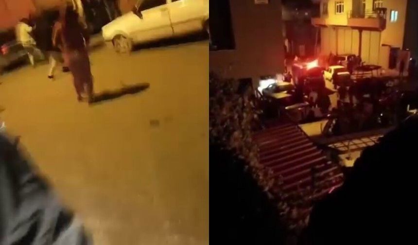 Hatay’da mahalle savaş alanına döndü: 1 ölü, 6 yaralı! Kavga anı kamerada...