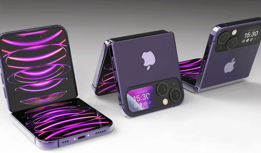 Katlanabilir iPhone’un tasarımı sızdırıldı