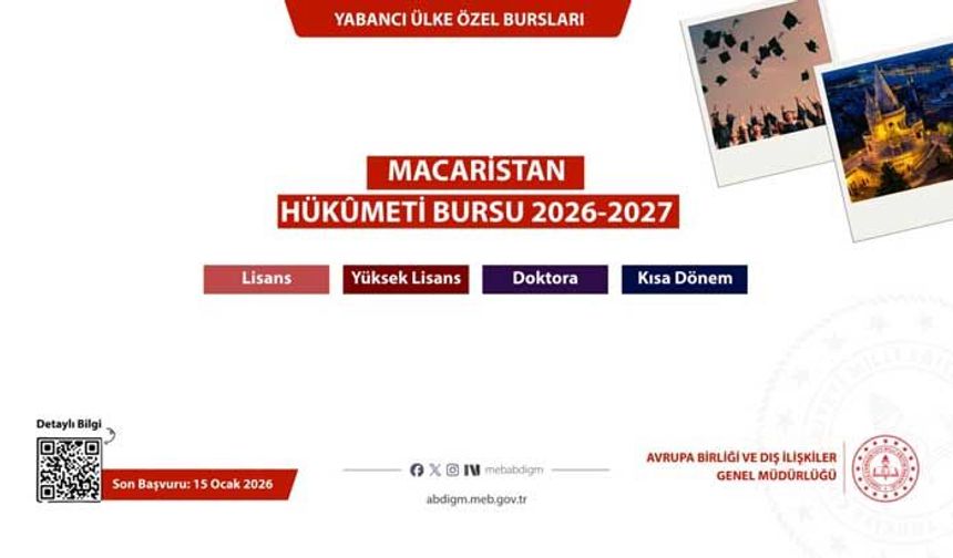 Macaristan Hükümet Bursu başvurusu başladı: Başvuru şartları neler, son tarih ne zaman ve kimler başvurabilir?