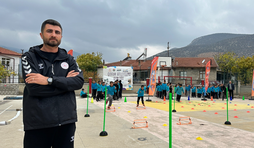 Karaman’da çocuklar atletizmle buluşuyor: Kırsalda 57 bin öğrenciye ulaşıldı