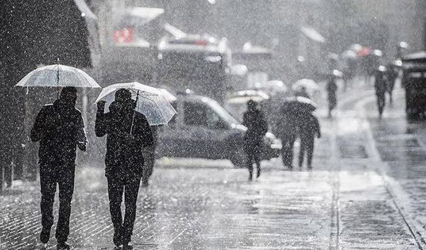 Meteoroloji alarm verdi! 6 il için şiddetli sağanak ve hortum uyarısı