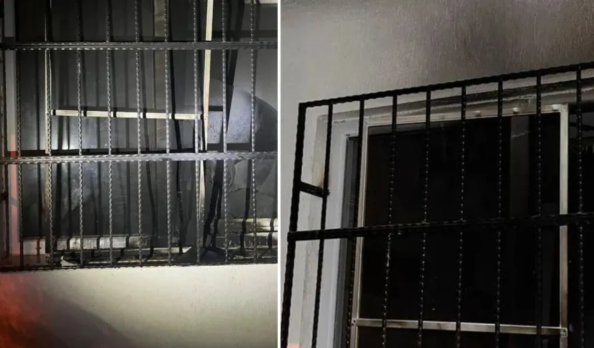 Nazilli'de korku dolu anlar! Boşanma aşamasındaki eşinin yaşadığı binayı benzin döküp ateşe verdi