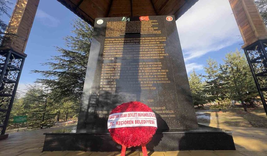 Keçiören Peşaver Şehitlerini unutmadı