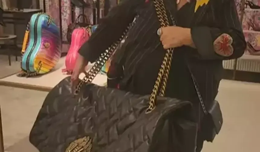 Safiye Soyman'ın dev çantası olay oldu!