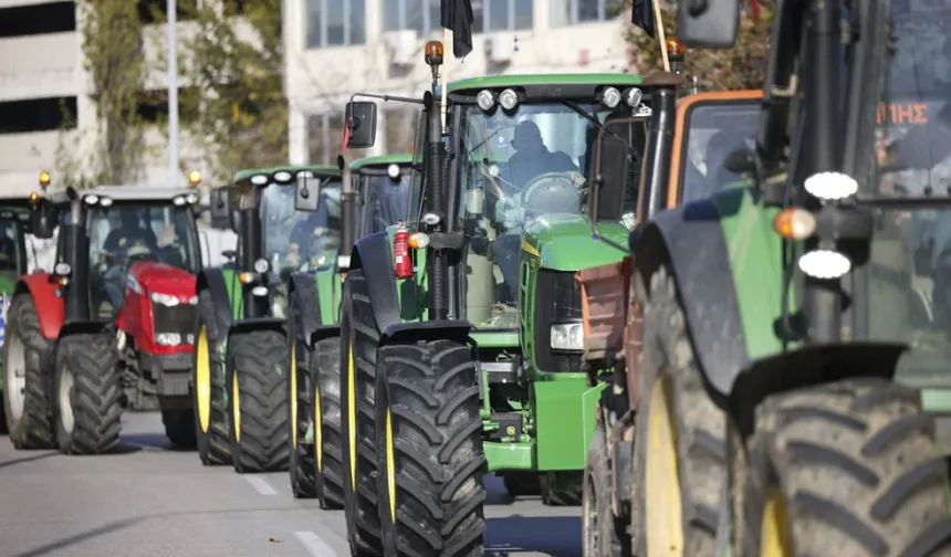 Yunanistan’da çiftçi protestosu