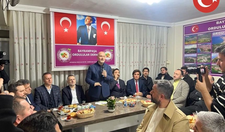 Süleyman Soylu: 'Gönül sohbetleri buluşması' birliğimizin eseridir'