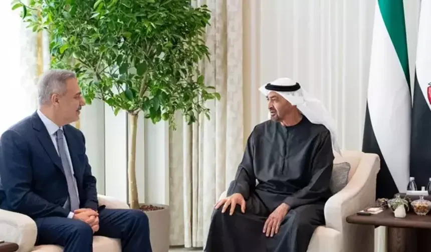 Bakan Fidan’dan BAE’ye kritik ziyaret: Al Nahyan ile görüştü!