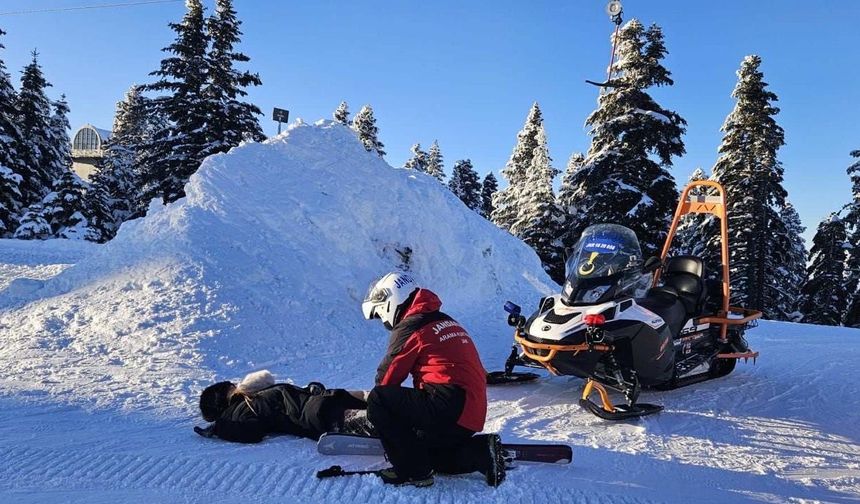 Uludağ’da JAK alarmda: Bir haftada 208 müdahale