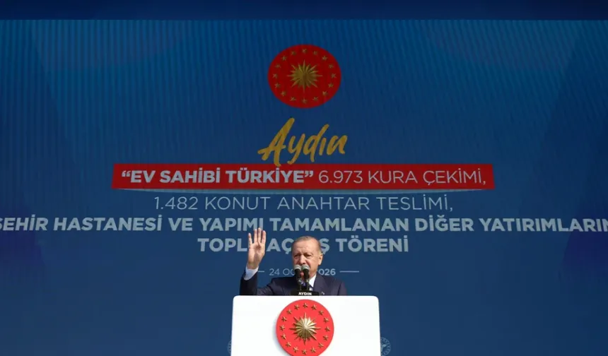 Cumhurbaşkanı Erdoğan Aydın Şehir Hastanesi açılışında konuştu