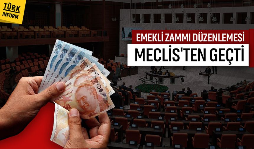 TBMM'den geçti: En düşük emekli maaşı belli oldu!