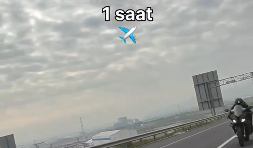 Otoyolda tehlikeli hız denemesi: 'İzmir - İstanbul 1 saat' notuyla paylaşıldı
