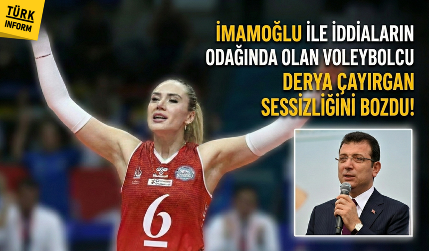 İmamoğlu ile iddiaların odağındaydı: Voleybolcu Çayırgan'dan ilk açıklama geldi...