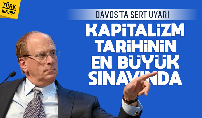 Davos’ta sert uyarı: Kapitalizm tarihinin en büyük sınavında