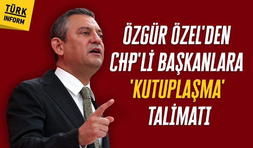 Özgür Özel: Kutuplaşma değil, kucaklaşma dönemi başlıyor