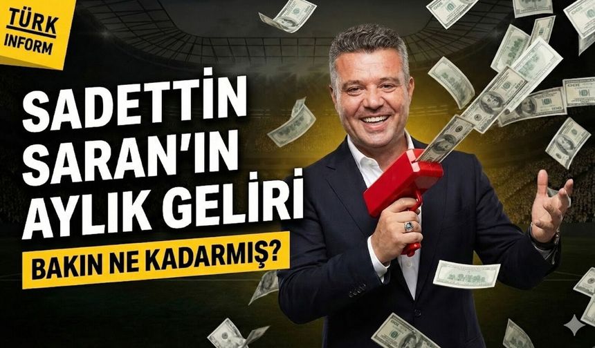 Saadettin Saran'ın aylık geliri ne kadar? Saadettin Saran aylık gelirini açıkladı
