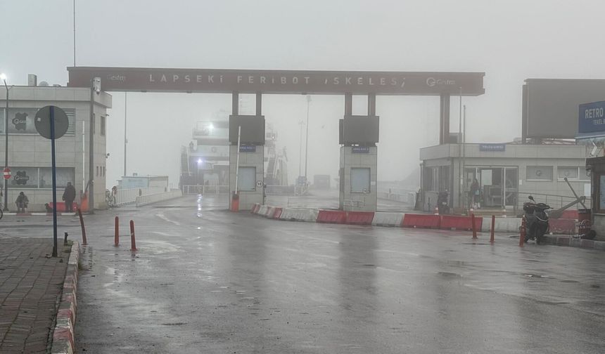 Çanakkale Boğazı geçilmiyor: Gemi trafiği durduruldu!