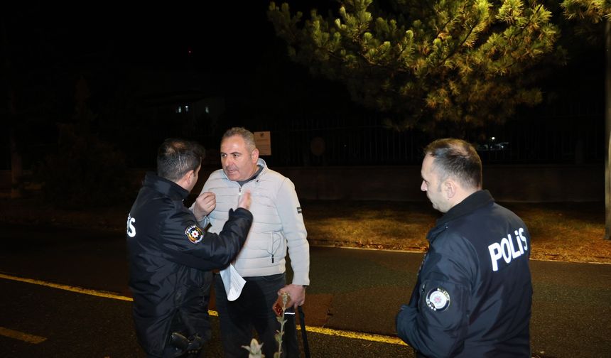 Nevşehir’de bir sürücü alkollü yola çıktı, yolda uyuya kaldı!