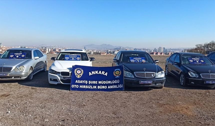 Ankara’da “change” araç operasyonu! Şasi numaraları silinmiş motorlar ele geçirildi