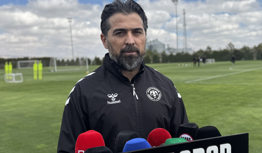 Konyaspor Teknik Direktörü İlhan Palut'tan puan mesajı