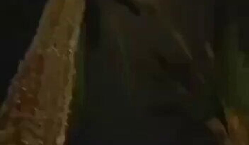 Demir Kubbe'yi son anda aşan füze hedefini vurdu: Dimona saldırısında yeni görüntüler