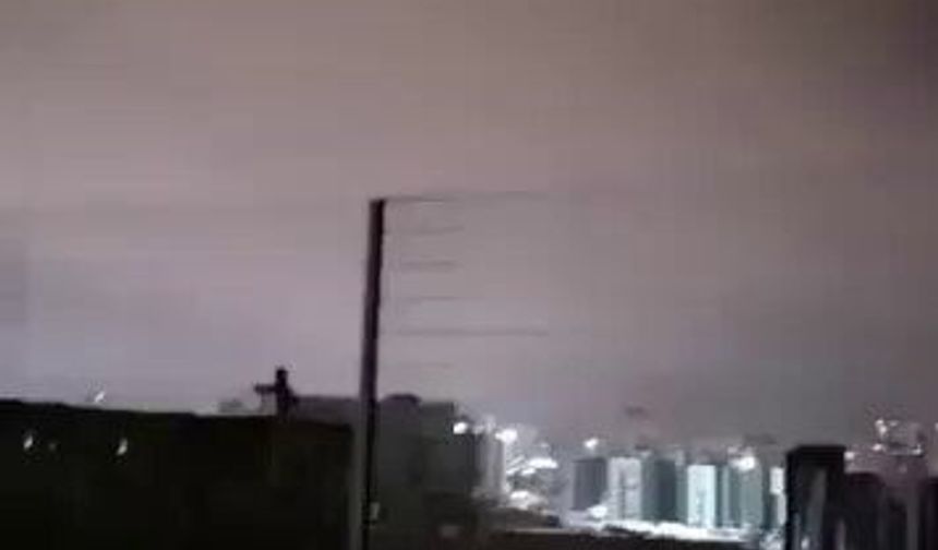 İsrail'in hava savunma sistemi aşıldı! İran füzeleri Arad bölgesini vurdu
