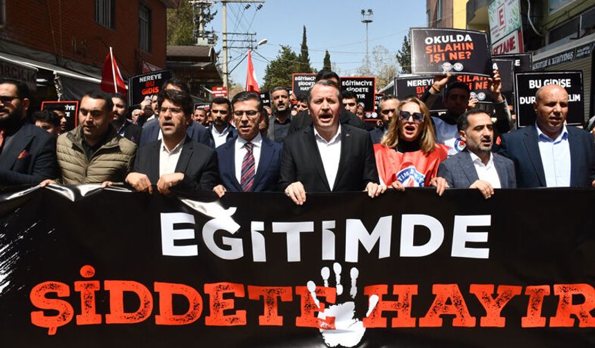 Siverek ayakta! Okullarda silah sesine sessiz kalınmadı