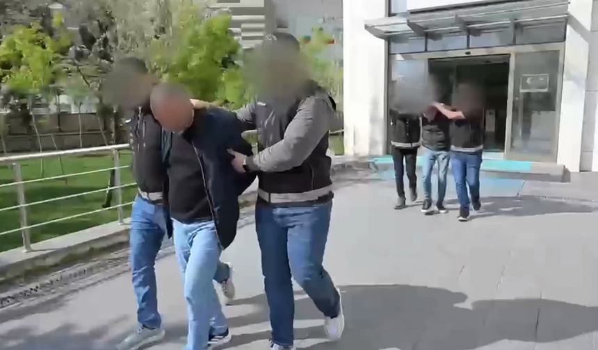 Mersin'de Daltonlar operasyonu! 6 şüpheli tutuklandı
