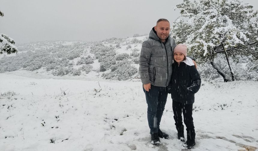 Denizli’de mayıs ayında kar sürprizi