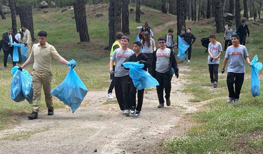 Edremit'te orman yangınları farkındalığı artırıldı