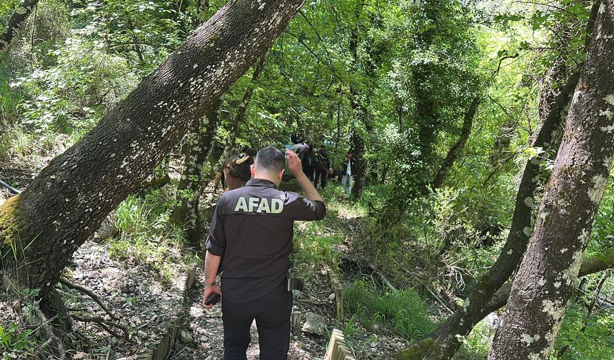 Burdur'da mavi ve yeşilin buluştuğu panorama