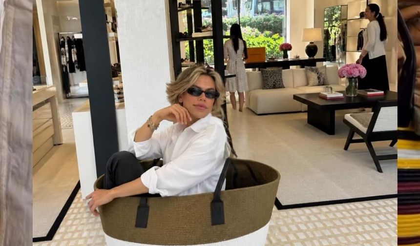 Bodrum’da lüks moda çıkarması! Mr The Can’in denediği çantanın fiyatı olay oldu