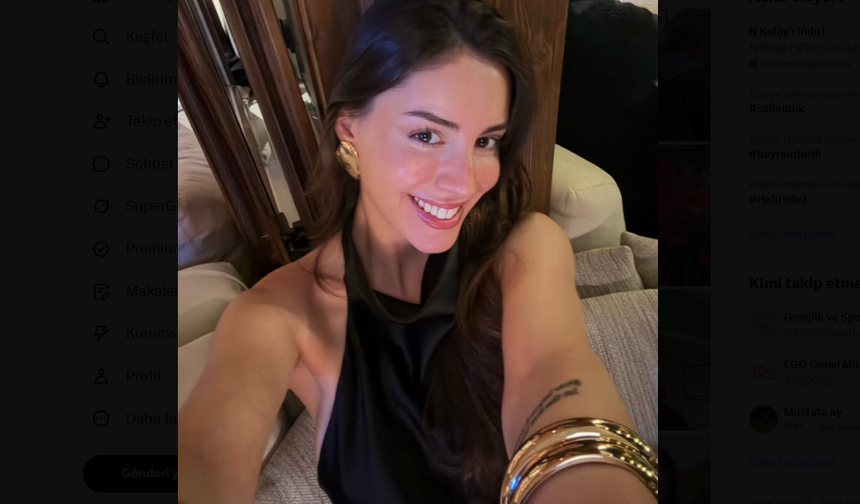 Kızılcık Şerbeti'nin Çimen'i direk dansı eğitimine başladı!