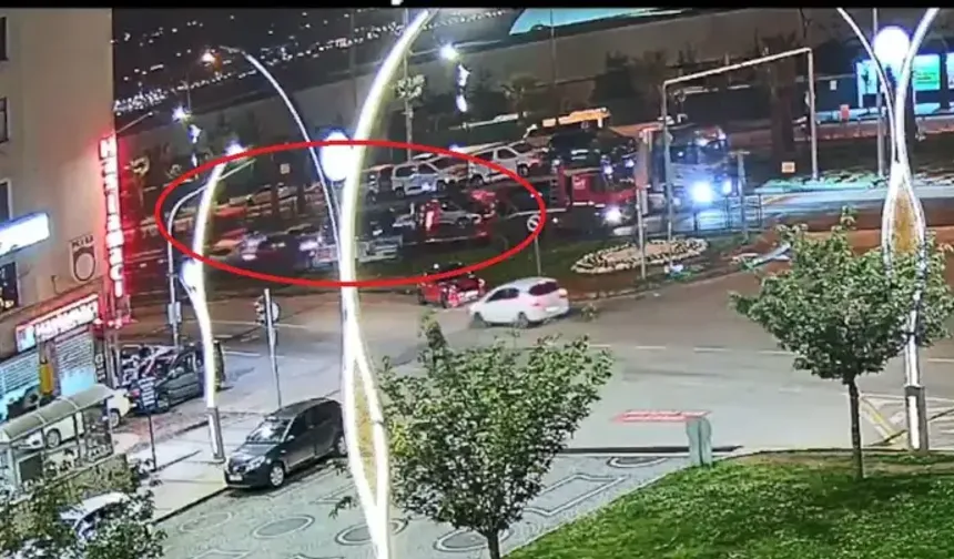 Giresun’da aynı aileden 3'ü çocuk 5 kişinin hayatını kaybettiği kaza kamerada