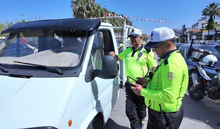 Aydın'da Mayıs ayında kapsamlı araç denetimi yapıldı