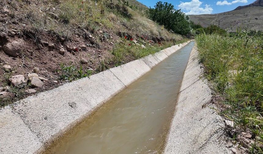 Malatya'da tarıma can suyu desteği