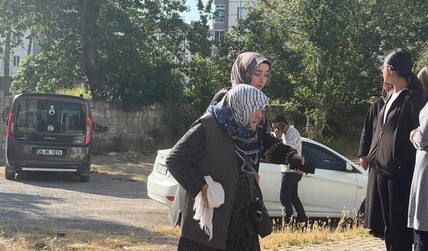 Kayseri'de binanın görevli dairesi yangını