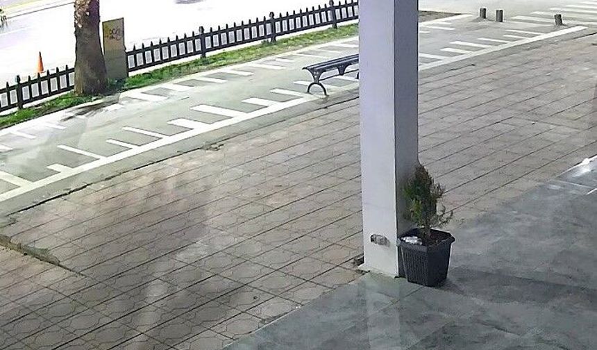 Nişanlı çiftin öldüğü kaza görüntüleri