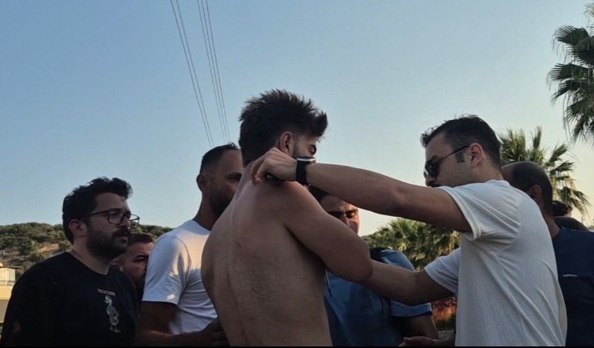 Bodrum’daki dizi setinde alışveriş tartışması kavgaya dönüştü