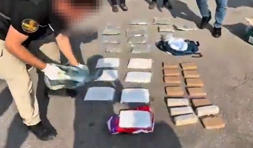 "Doktor"a şok operasyon: 28 kilogram uyuşturucuyla yakalandı