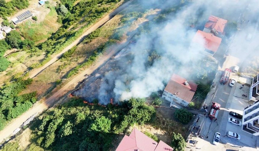Samsun'da korkutan yangın: Büyük tehlike ucuz atlatıldı