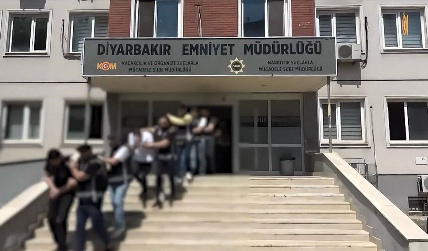 Diyarbakır'da çıkar amaçlı suç örgütü çökertildi: 15 tutuklama