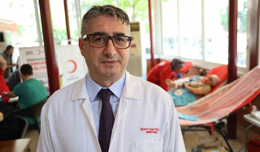 Kan ve kök hücre bağış kampanyasına vatandaş akını