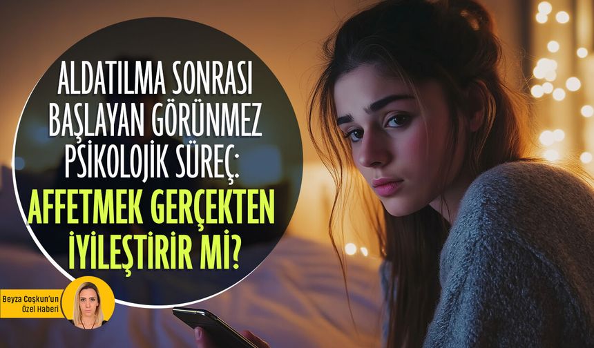 Aldatılma sonrası başlayan görünmez psikolojik süreç: Affetmek gerçekten iyileştirir mi?