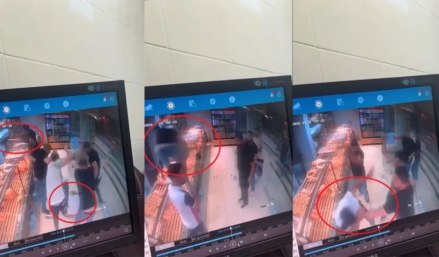 Ankara'da fırında sopalı kavga kamerada: 2 yaralı, 3 tutuklama