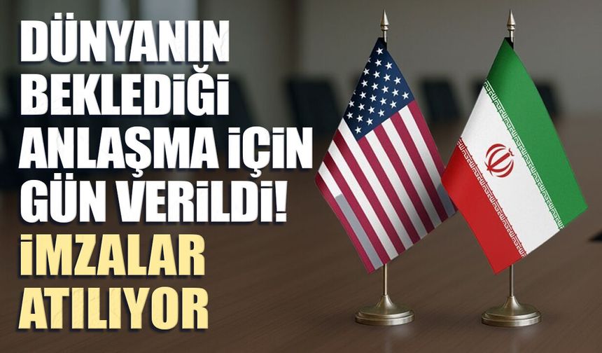 Dünyanın beklediği barış için gün verildi! İmzalar atılıyor