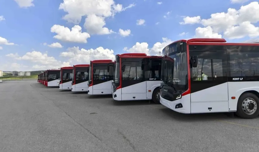 Ankara’da toplu taşıma filosu güçleniyor
